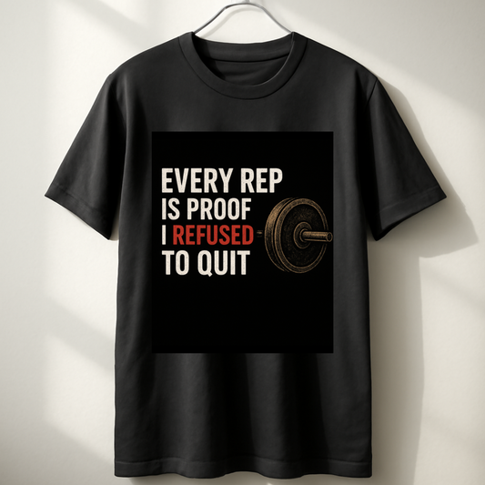Every rep is proof I refused to quit. Unisex Classic Crew T-Shirt