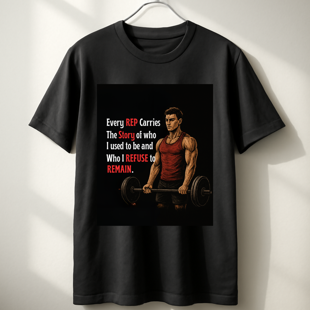 Every REP carries the STORY of who I used to be and who I REFUSE to REMAIN. Unisex Classic Crew T-Shirt