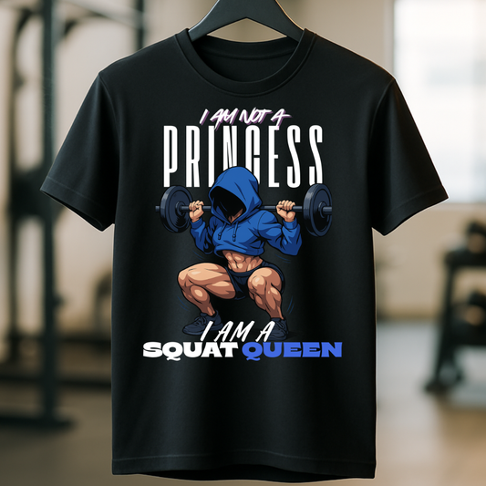 I am not a Princess I am a Squat Queen Classic Crew T-Shirt