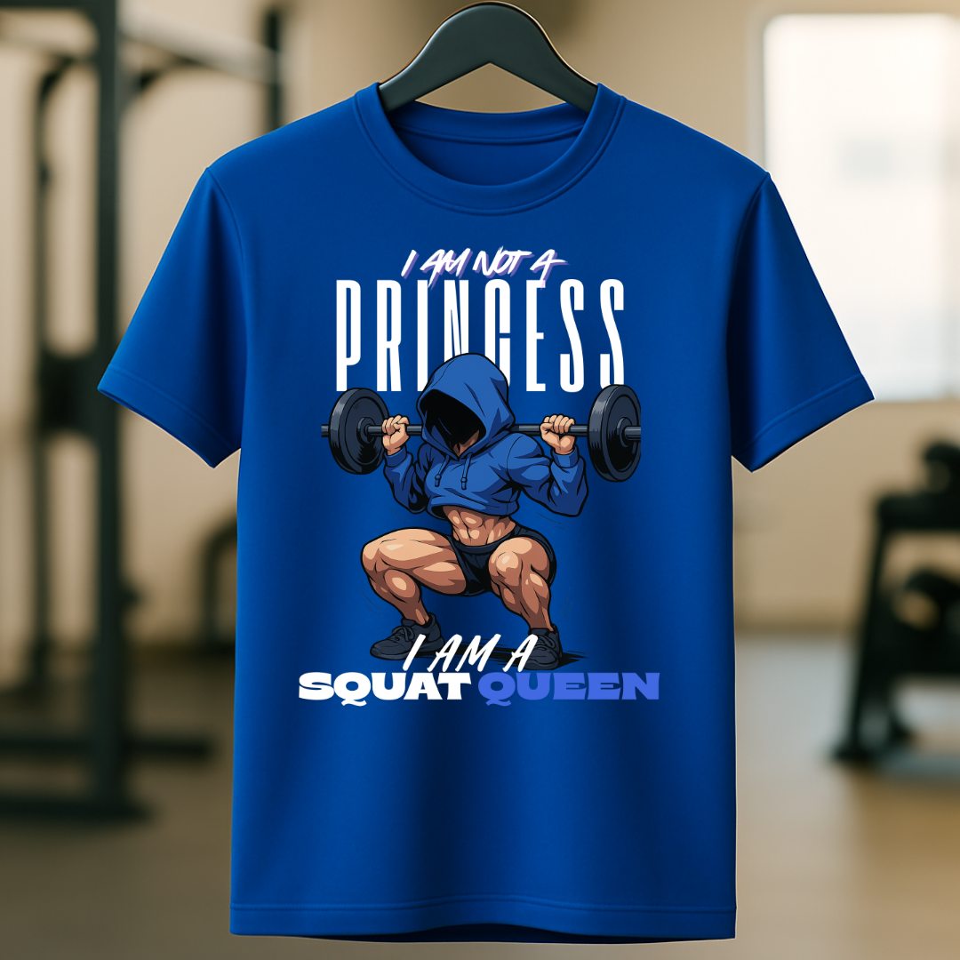 I am not a Princess I am a Squat Queen Classic Crew T-Shirt