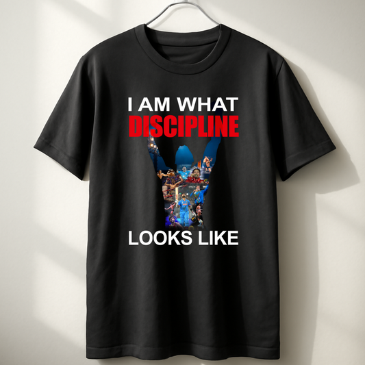 I am What Discipline Looks Like Unisex Classic Crew T-Shirt