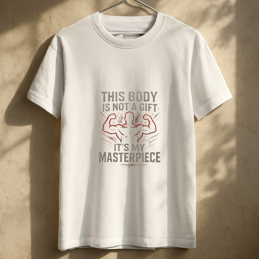 This Body Is Not A Gift, It's My Masterpiece Unisex Classic Crew T-Shirt