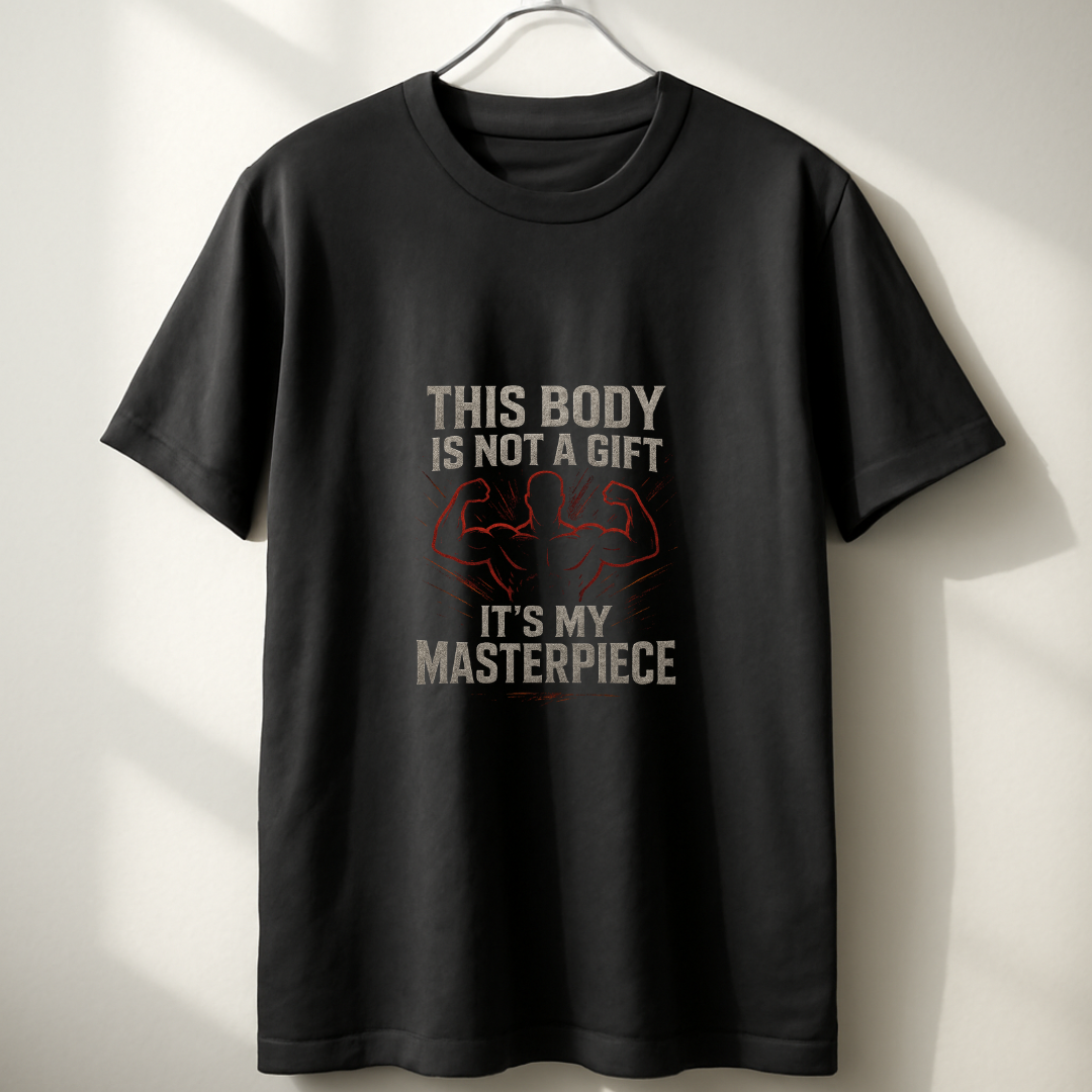 This Body Is Not A Gift, It's My Masterpiece Unisex Classic Crew T-Shirt