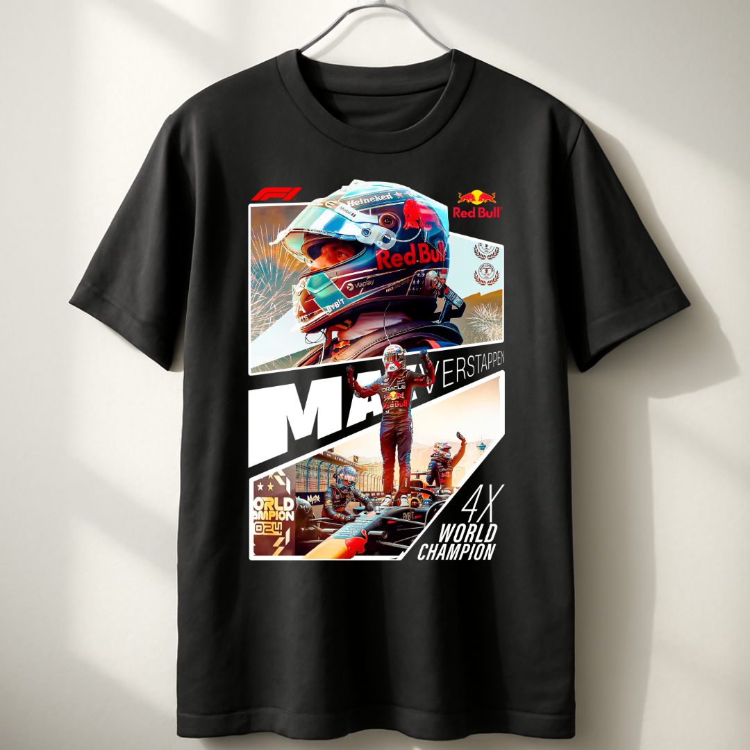 Max Verstappen World Champion Unisex Classic Crew T-Shirt