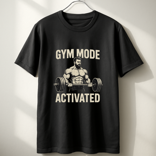 Gym Mode Activated Unisex Classic Crew T-Shirt