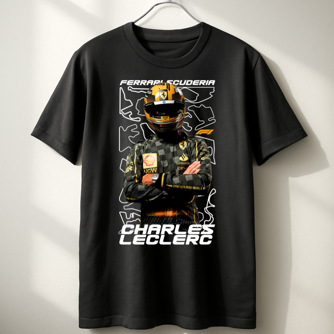 Charles Leclerc Fan Unisex Classic Crew T-Shirt